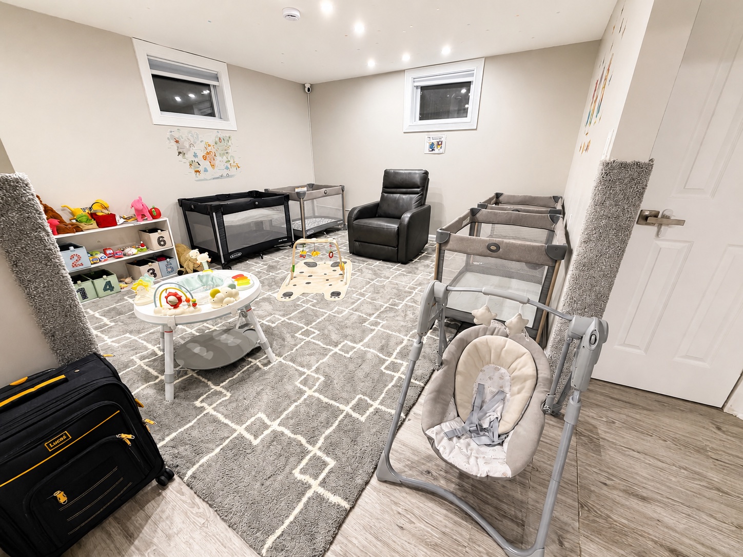 The real infant rest and care space at Bluebird Learning Nest