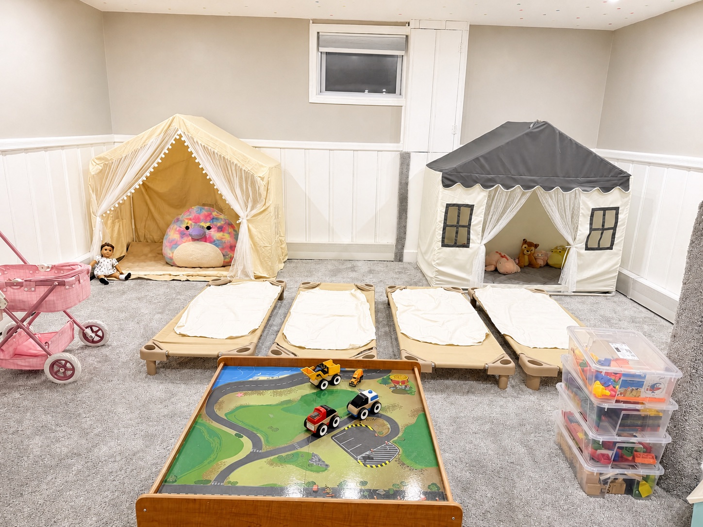 The real toddler rest area at Bluebird Learning Nest